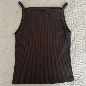 Old Navy Black Ribbed Camisole